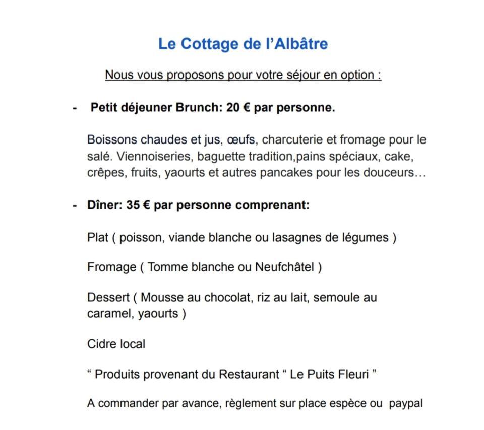 Le Cottage De L'Albatre Gite 2 Pers Jardin Parking A Vattetot Sur Mer المظهر الخارجي الصورة